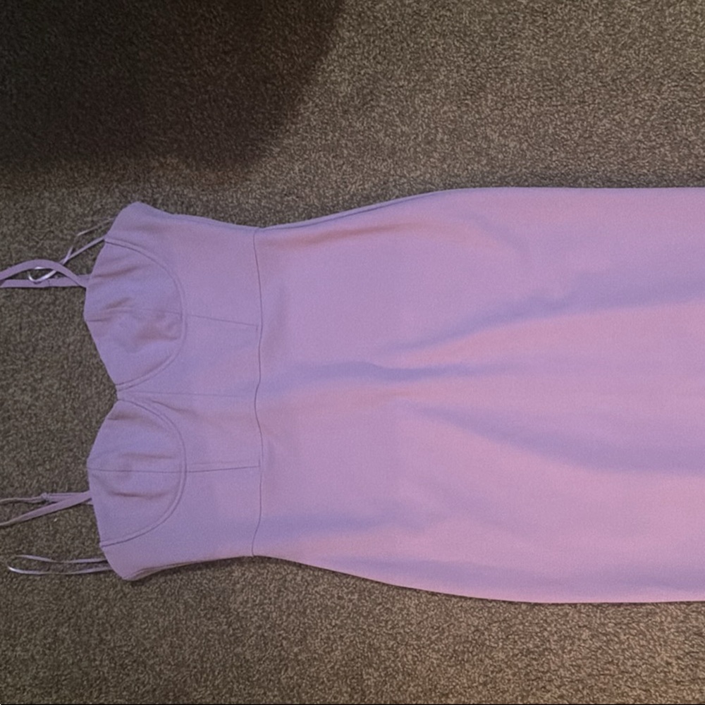 LILAC MIDI DRESS